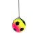 The ball "Jumping", soft, 6 cm, on the elastic band