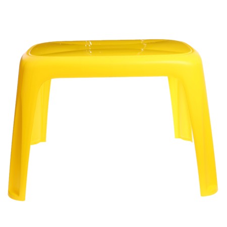 Children's table, yellow-2