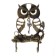 The wall -mounted Key "I am protecting the family", owl, 7 x 10 cm.