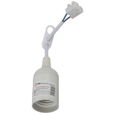 Cartridge era E27 with a terminal block plastic, white