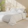 Lovelife Lovelife Lowel 1.5P Texture: White, 143x215cm, 150x240cm, 50x70cm-2pcs, microfiber, 110 g/m2