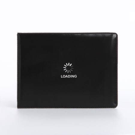 Cover for a student ticket, black color