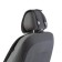 Front seats Car Performance, 2 pcs, Fiberflax (soft flax), rhombus, beige