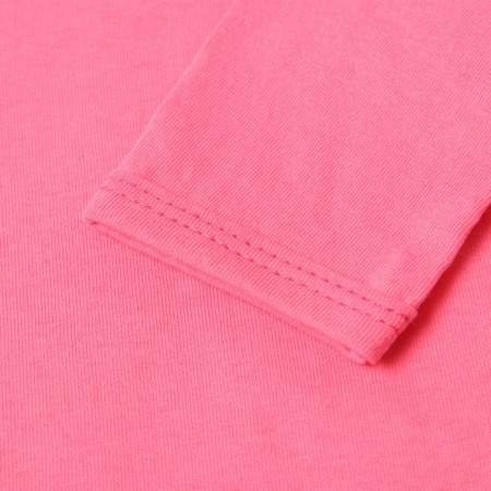 T -shirt with DL. Sleeve Bloom Baby, p. 80 cm, pink-2