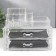 ORGANIZER CHANTER PLAC 2 Boxes Transparent 16x11.3x18.5 cm