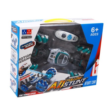 Machine - overturning Hyper, gesture control of the gyroopult, operates on the battery, green color-8