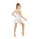 Skirt Solnz for gymnastics and dancing Grace Dance, p. 36-38, white color