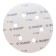 Circle of abrasive grinding bison 35350-150-240, perforated, P240, 150 mm, 5 pcs.