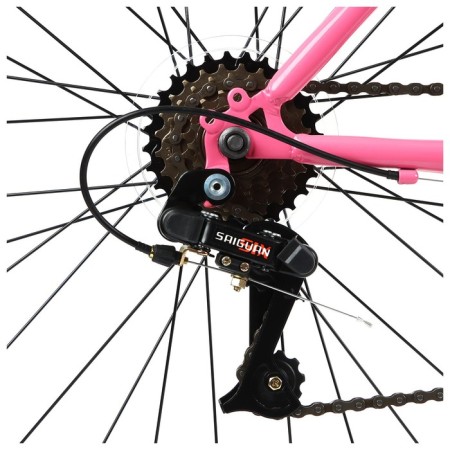 Bicycle 26 "Progress Ingrid Low Rus, pink color, p. 17"-6