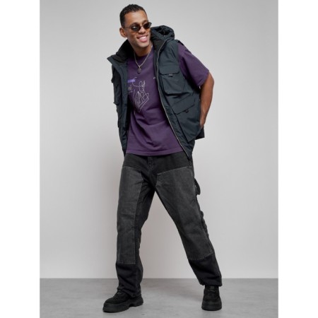 Luy jacket transformer male winter, size 50, dark blue color-15