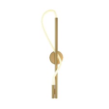 Bra Maytoni Mod166WL-L12G3K, LED, 13W, 84.4x16.7x3 cm, 600lm, color gold
