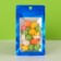 SIP-LOK package with a window, with Euroslot, blue, 7.5 x 13 cm