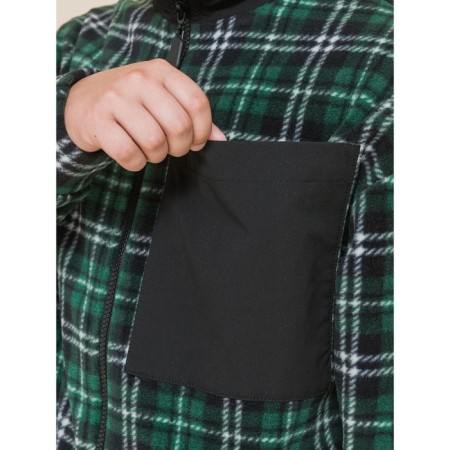 Jacket for boys, height 116 cm, green color-6