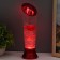 Lava-lamp "Rose" LED from 3haa USB batteries Red 7.5x6.5x25cm