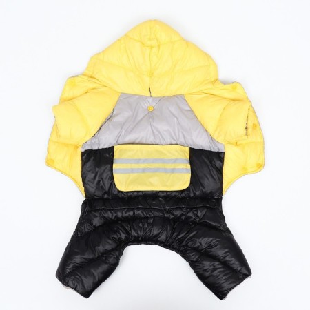 The overalls "anorax" reflective, size 18 (DS 40, OG 50, Osh 38 cm), black and yellow-10