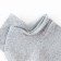 Male socks "trackers" color gray, size 25