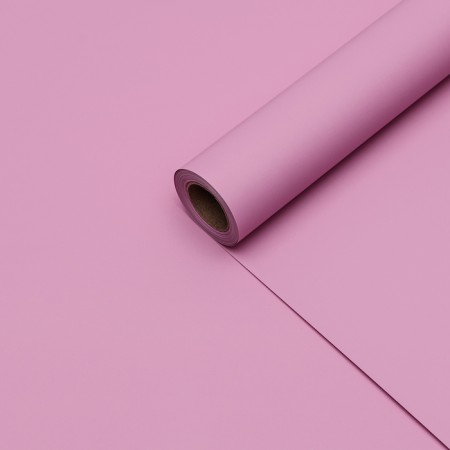 Flower film tinted, matte, pink orchid, 0.5 x 10 m ± 1 cm, 65 μm-1