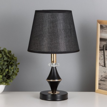 Table lamp "Charo" 1x40W E27 Black 21x21x37cm