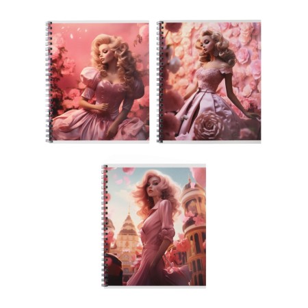 Notebook 80 liter Cl on the crest Glamor, regional cards, BL OFS