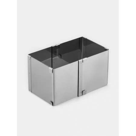 Baking form with sizes “square”, h -10 cm, 10x10 - 18x18 cm-4