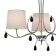 Suspended chandelier Mantra Andrea, E14, 3x20W, 510 mm, chromium color
