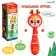 Musical toy rattle, Russian voice acting, light effects, red color