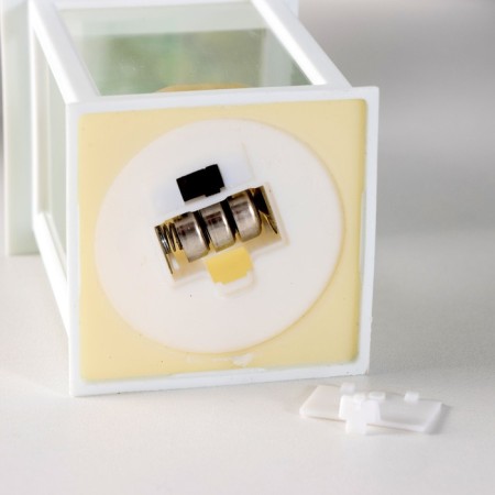 Spinker "Candle in the flashlight" LED 1W battery AG13 white 6.4x6.4x14cm Risalux-7