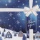 Folding box "Winter City", 20 x 20 x 5 cm, new year