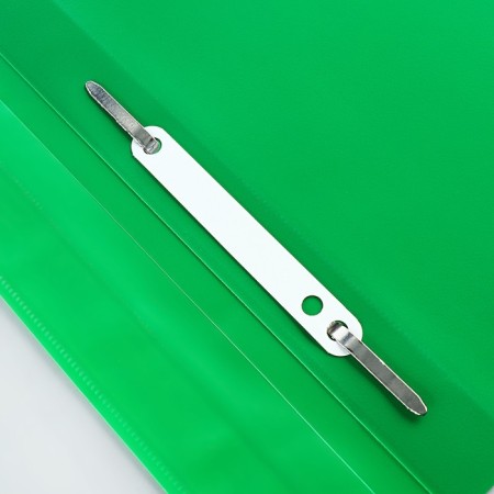 A set of folders-checkers 5pcs. Calligrata, A4, 180MKM, with a green transparent top-4