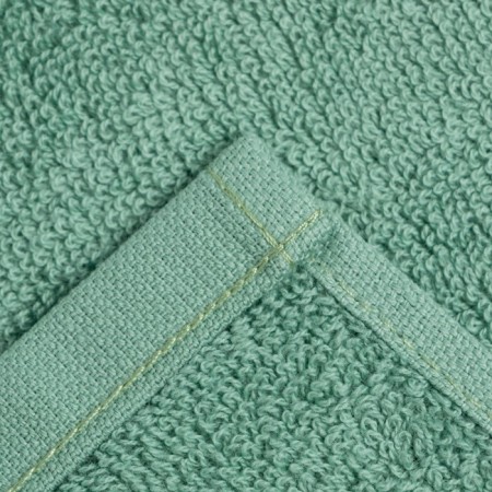 Tainted tange "Ethel" 30x30 cm, dark green color, 100% cotton, 340 g/m2-3