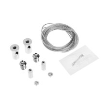 Suspended fastening for the linear lamp T5/T8, reg. height, 2 m