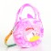 Bag's bag with lightning, lilac color