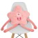 Skill of the soft toy "Star", 75 cm, pink color