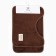 Set of rugs Ethel style 2 pcs brown color, 40x60 cm, 40x50 cm