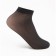 Women's socks (2 pairs) 20 den, black color, size 23-25