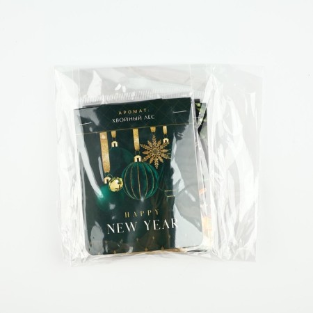 The flavor on the "New Year" hanger, mix, 8 x 15.5 cm-3
