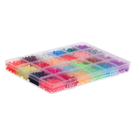 New Year. Aquamosaic "New Year's set", 2400 balls, 24 figures-12