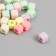 Busina for creativity velvet spraying "Cube. Alphabet. Tender shades" 0.7x0.8x0.8 cm