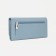 Women's wallet on magnets, blue color