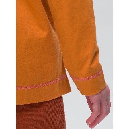 Jumper for girls, height 116 cm, amber color-6