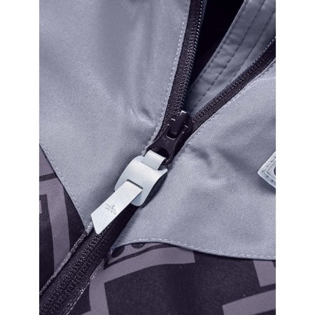 Ski costume for a boy, height 128 cm, color gray color-9
