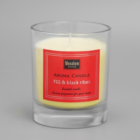 Aromatic candle "Aroma Candle", figs and black currants, 8x9 cm-3