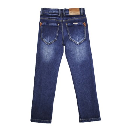 Jeans for boys, insulated, height 116 cm-1