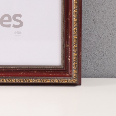 Photo frame plastic "Babylon" 40x50 cm, burgundy-1
