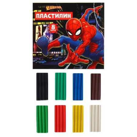 Plasticine 8 colors 120 g "Spider-Man"-6