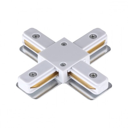 Connector X-shaped (for 1-F), white color