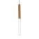 Lukas Soft Lumber LED 5W 4000K matte gold 2x2x30-130cm