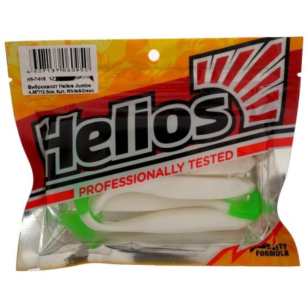 Vibro -high -high Helios Jumbo White & Green, 12.5 cm, 5 pcs. (HS-7-016)-1