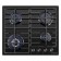 Hlect surface Maunfeld Eghe.64.63CB2/G, gas, 4 burners, black