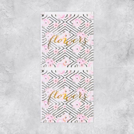 Set of stickers Flowers, 4 × 4 cm, 50 pcs-1